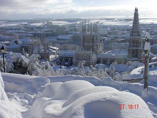 Macroreportaje nevada histórica en Burgos