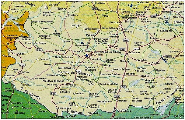 Acentuada actividad convectiva en el centro de La Mancha 