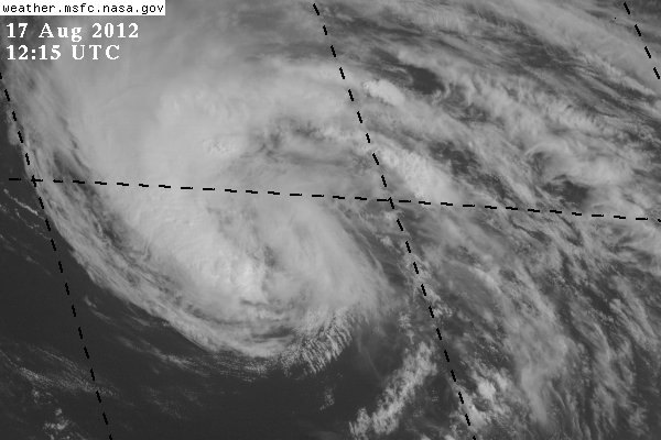 La tormenta tropical Gordon hacia Azores