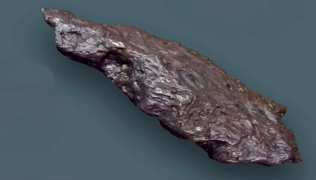 Chupaderos con más de 24 toneladas es uno de los meteoritos más grandes del mundo. Crédito: HUAP/INAOE.