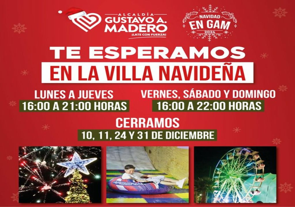 delegaciones, CDMX, diversión,diciembre