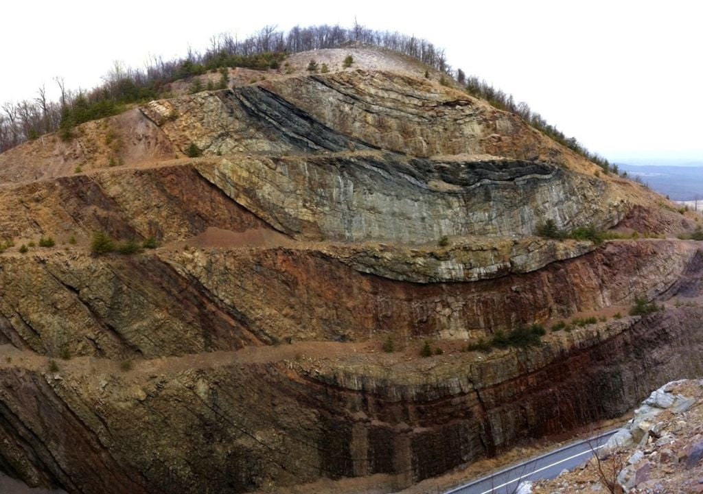 Sideling Hill στο Μέριλαντ, Ηνωμένες Πολιτείες