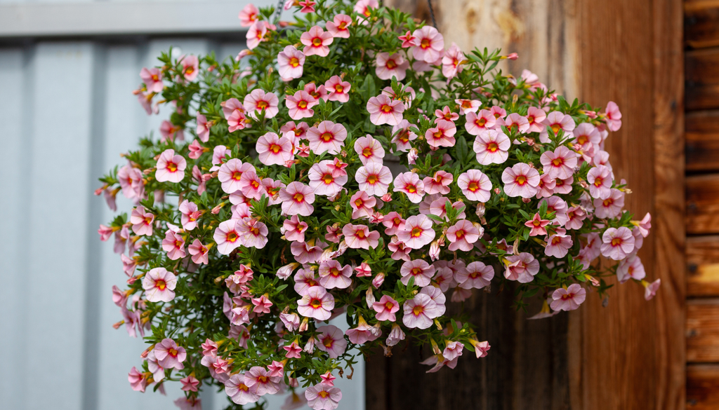 La calibrachoa suele tolerar mejor el calor que algunas petunias, pero no perdona el exceso de agua en raíces. La calibrachoa suele tolerar mejor el calor que algunas petunias, pero no perdona el exceso de agua en raíces.