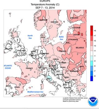 Excepcional ola de calor en Finlandia 