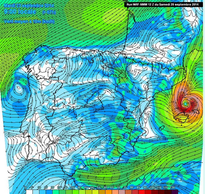Viento a 10 m.