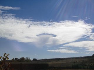 Nube curiosa
