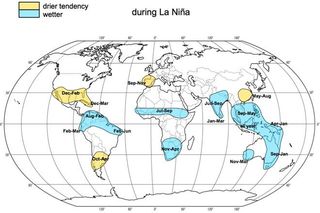 Los impactos de El Niño y de La Niña