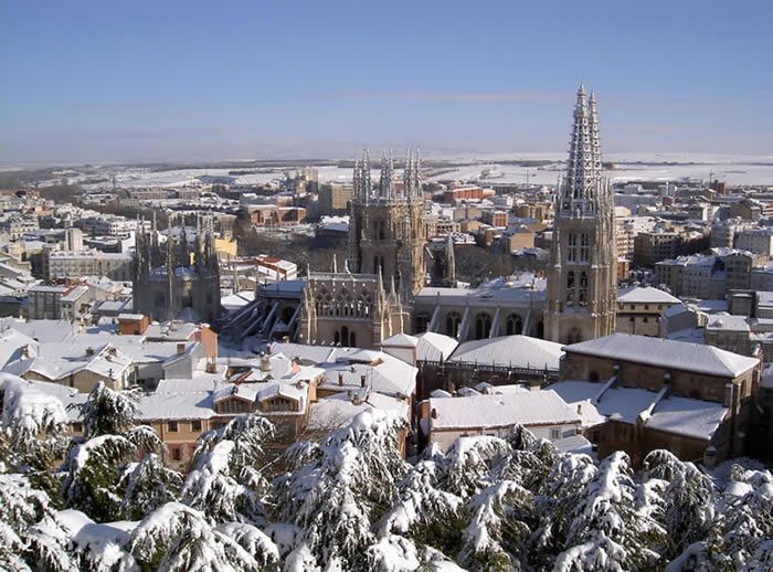 Nevada en Burgos, autor: Meteoburgos