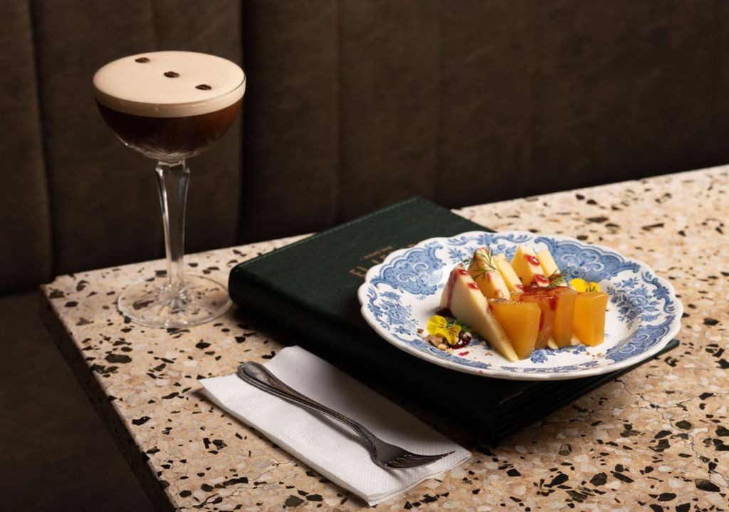Trastiera Porteña: sardo estacionado y dulce de batata, emulsión de membrillo, frutos rojos y almíbar de jengibre. Trastiera Porteña: sardo estacionado y dulce de batata, emulsión de membrillo, frutos rojos y almíbar de jengibre.