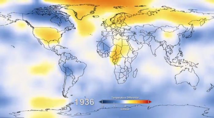 130 Años En La Evolución De La Temperatura De La Tierra