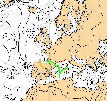 Fig. 7 Análisis de la humedad específica en 925 hPa Fig. 7 Análisis de la humedad específica en 925 hPa