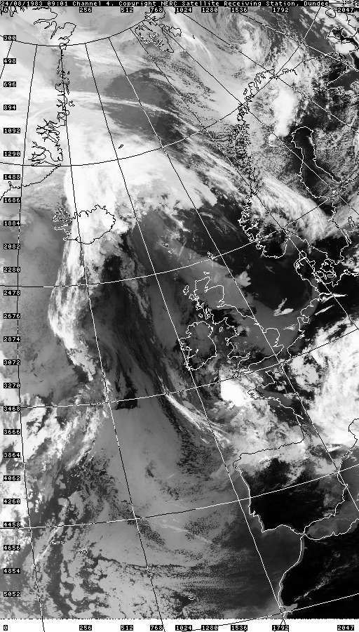 Figura 15. Ídem que el caso anterior pero para las 03:21 UTC del día 24. Figura 15. Ídem que el caso anterior pero para las 03:21 UTC del día 24.