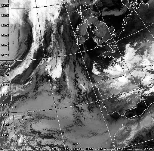 Figura 23. Imagen de satélite, de las 04:37 UTC del 26 Figura 23. Imagen de satélite, de las 04:37 UTC del 26