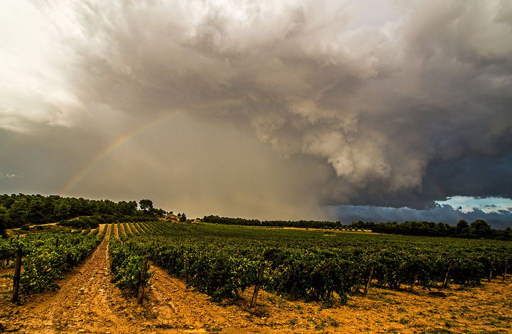 Foto 11.- Décimo Puesto: Y "Tormenta con arco iris”, de Emili Vilamala Y "Tormenta con arco iris”, de Emili Vilamala