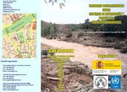 Folleto informativo del seminario celebrado en Valencia. Imagen y crédito INM