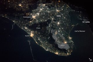India de día y de noche