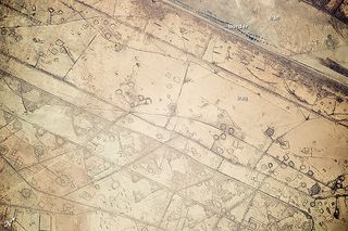 Patrones de fortificación en la frontera de Irak-Irán