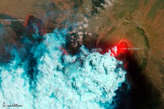 Imagen única: el volcán Nabro desde satélite