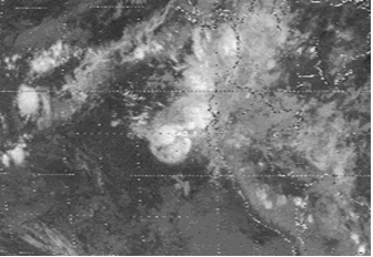 IMAGEN GOES 08 (Infrarroja) – 23 Marzo 1998, 7:00 a.m.