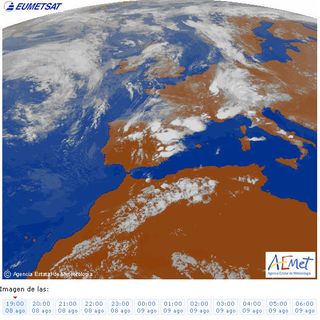 Estudio de la situación meteorológica que dio lugar a las fuertes tormentas de las comarcas de Almansa (Albacete) y de Las Pedroñeras (Cuenca) el 8 de agosto de 2009