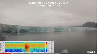 Los sonidos bajo el agua detectan cómo los glaciares pierden hielo