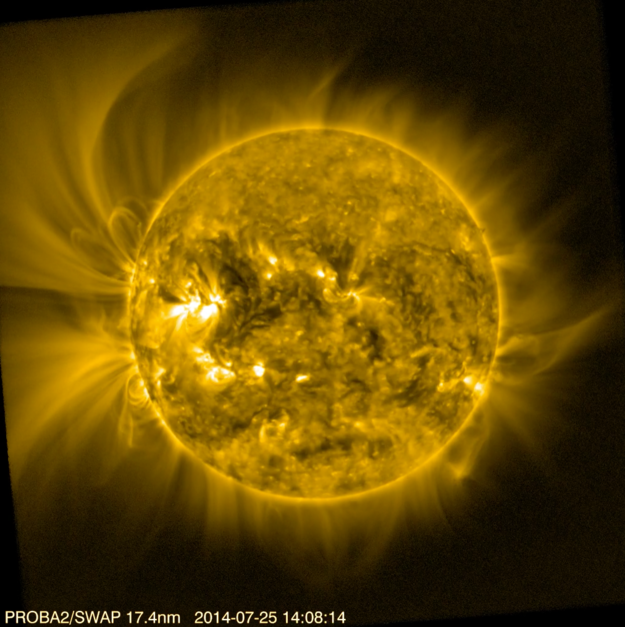 Corona solar vista por Proba-2 Corona solar vista por Proba-2
