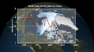 Video: el hielo del Ártico desaparece