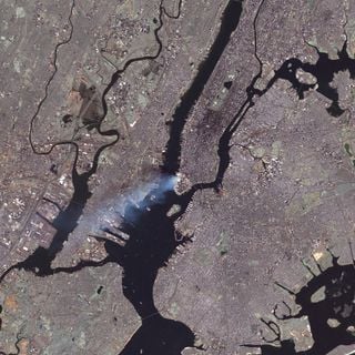 Fotos del 9/01 desde el espacio, en el décimo aniversario