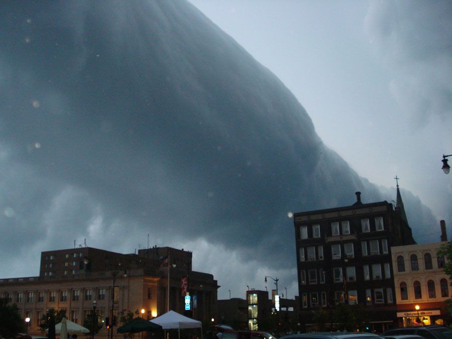 Nube rodillo sobre Wisconsin Nube rodillo sobre Wisconsin. Imagen Pierre cb, Wikipedia