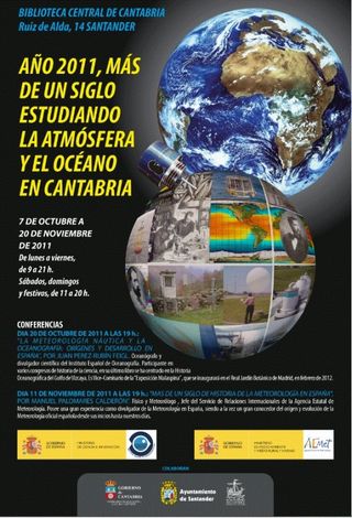 Exposición sobre meteorología y oceanografía en Santander