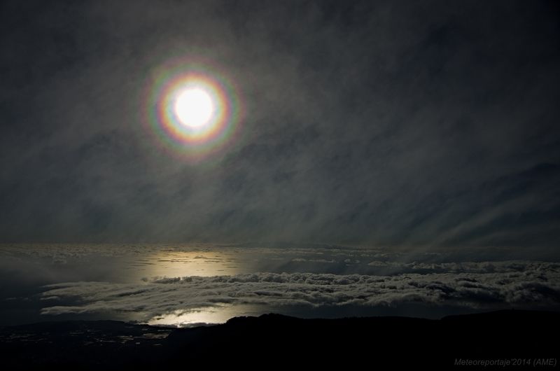 Foto 7- “Corona solar”, Observatorio Atmosférico de Izaña, 29/09/2014, 9:14.