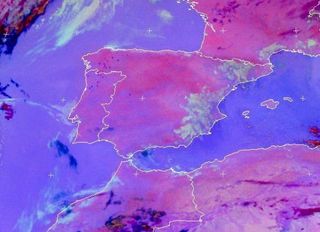¿Qué pasa en el noroeste de la Península Ibérica (15 oct. 2011)?