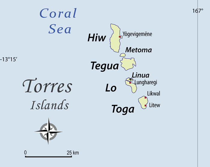 Las islas aludidas en el texto y su posición geográfica. Fuente: Wikipedia