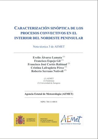 Caracterización sinóptica de los procesos convectivos en el interior del nordeste peninsular