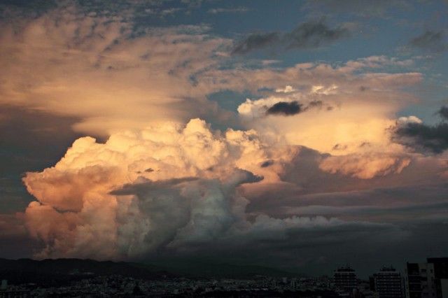 Atardecer tormentoso de Antonio Ontangas Jarque