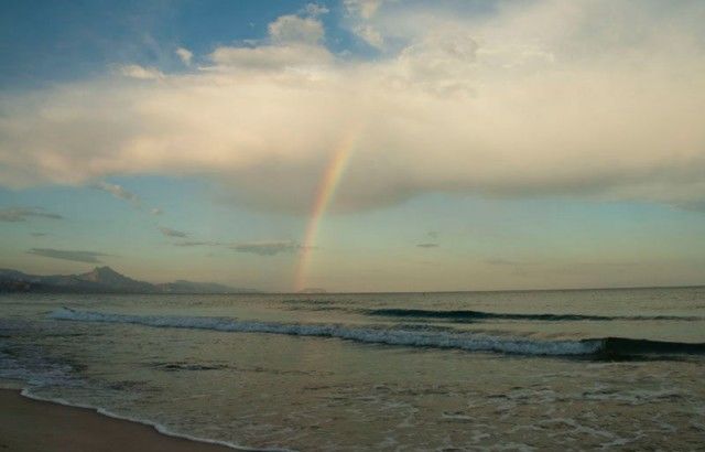 Baño de un arco iris de Olga Rodríguez Hendley, Tromba