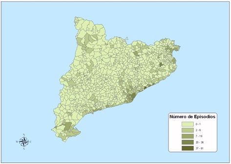 Figura 5 Mapa de municipios afectados.