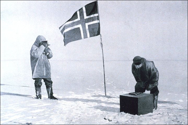 Plausible Órgano digestivo cable 100 años después de llegar Roald Amundsen ¿qué hay en el Polo Sur?