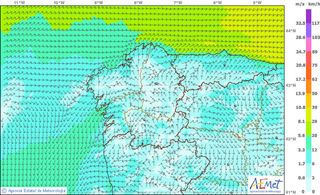 Salidas gráficas de HIRLAM-AEMET a 5 km por Comunidades