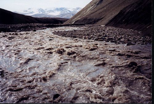 Los ríos que vierten en el océano Ártico le aportan cada vez más agua dulce.