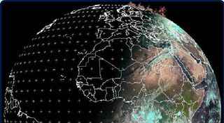 El satélite Meteosat detecta una entrada fría navideña extremadamente rara