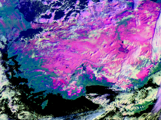 La nieve cubre Turquía: una visión desde satélite (17/01/2012)