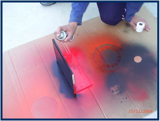 Figura 9.- Soporte de madera para barómetro.