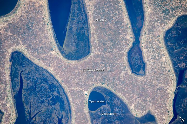 Imagen tomada desde la ISS el 14 de junio de 2015