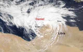 More than 2,800 people were killed and 7,000 missing in Libya due to the flooding of Cyclone Daniel