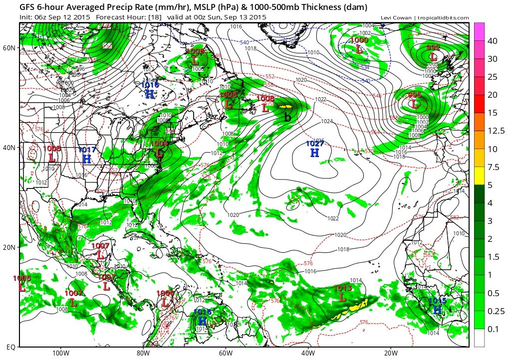 13 sept 00 UTC (mapa de 500 hPa a las 06 UTC)