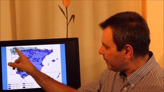 Máximos pluviométricos en España