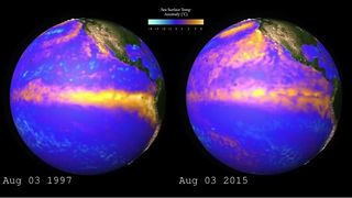 Como se contruye El Niño de 2015 y de 1997