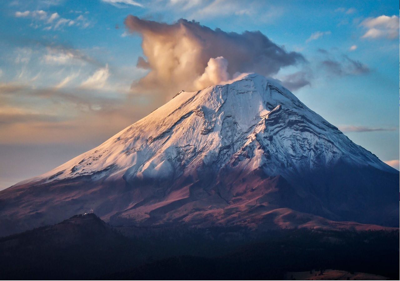  Puede cambiar el clima en los volcanes  mexicanos 