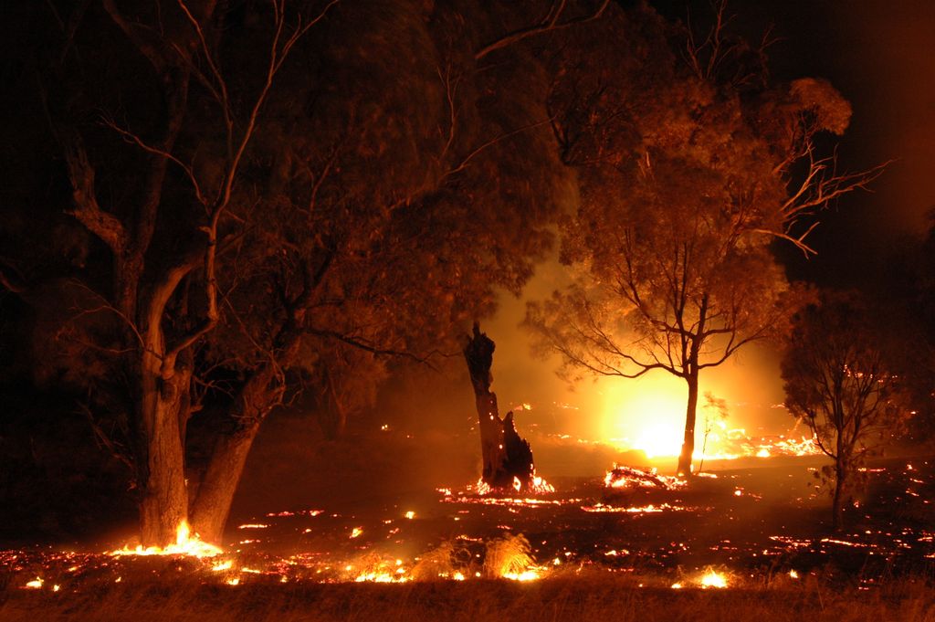 Australian bushfires.